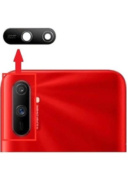Realme C3I İle Uyumlu Kamera Camı