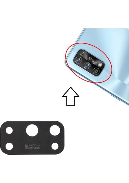 Realme 7 Pro İle Uyumlu Kamera Camı
