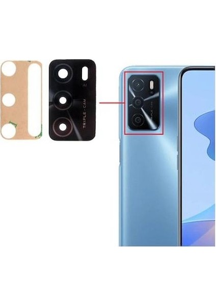 Oppo A16 İle Uyumlu Kamera Camı