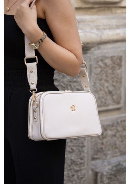 Kolon Ayarlanabilir Omuz Askılı 3 Bölmeli Kadın Çanta