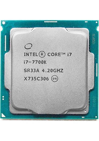 Core I7 7700K Soket 1151 4.2ghz 8mb Önbellek 14NM Işlemci