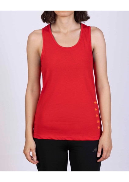 Survivor Woman Tank 2 Kadın Kırmızı-Turuncu Atlet