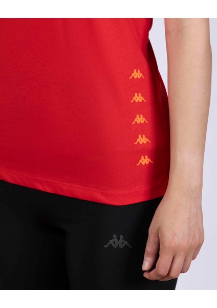 Survivor Woman Tank 2 Kadın Kırmızı-Turuncu Atlet