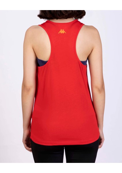 Survivor Woman Tank 2 Kadın Kırmızı-Turuncu Atlet