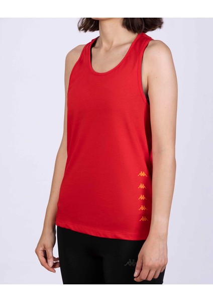 Survivor Woman Tank 2 Kadın Kırmızı-Turuncu Atlet