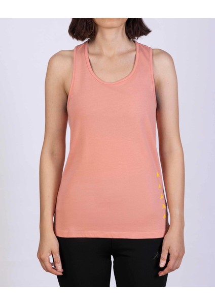 Survivor Woman Tank 2 Kadın Pembe-Sarı Atlet