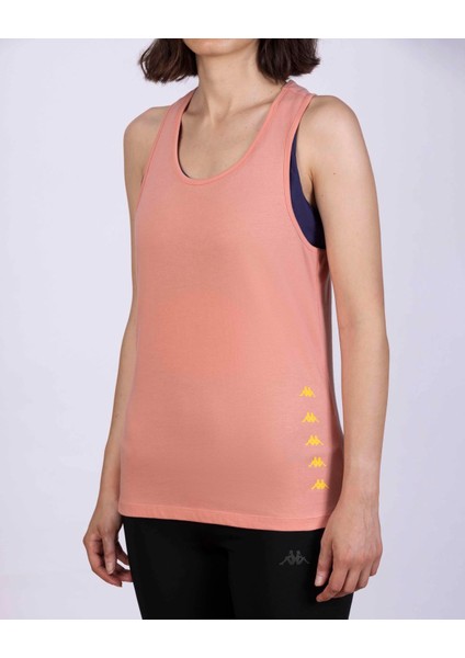 Survivor Woman Tank 2 Kadın Pembe-Sarı Atlet