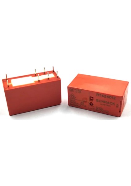 RT424012 ,12VDC 2A2K-8A Ince-8 Pin Röle