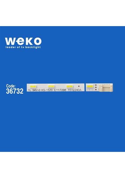 WKSET-5903 36732X1 V290BJ1-LE3 32LED 6202B00BJ000  1 Adet LED Bar (32LED)