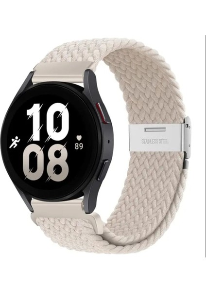 Huawei Watch Gt2 46MM Uyumlu Likralı Örgü Flexible Kayış Akıllı Saat Kordonu 22MM