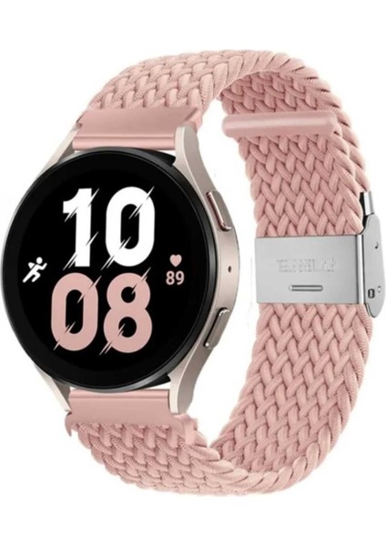 Huawei Watch Gt Runner Uyumlu Likralı Örgü Flexible Kayış Akıllı Saat Kordon 22MM