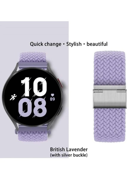 Samsung Gear S3 Frontier-Classic Uyumlu Likralı Örgü Flexible Kayış Akıllı Saat Kordon 22MM fiyatları