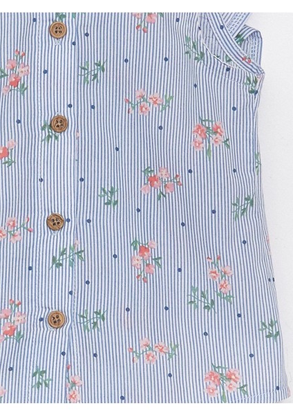 Baby Bisiklet Yaka Desenli Kız Bebek Bluz ve Tayt 2'li Takım indirimleri