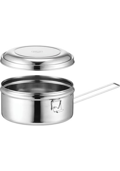 GZPLZ-304 Paslanmaz Çelik Dairesel Öğle Yemeği Kutusu 14CM (Yurt Dışından)