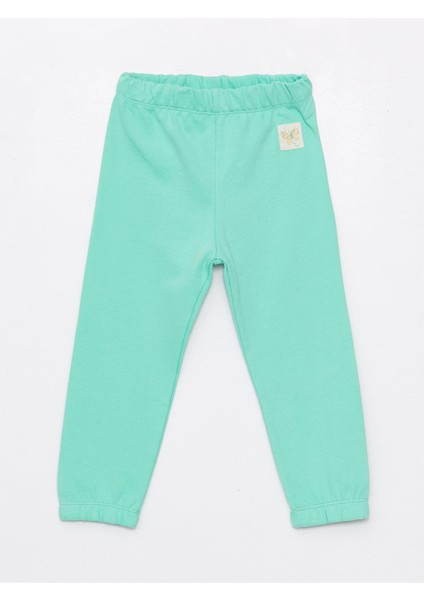 Baby Bisiklet Yaka Uzun Kollu Kız Bebek Sweatshirt ve Eşofman Alt 2'li Takım fırsatları