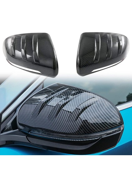 Byd Atto 3 Yan Dikiz Aynaları Kapakları, 2 Adet Set Olarak, Abs Karbon Kaplama, Siyah Renk Seçeneği Ile