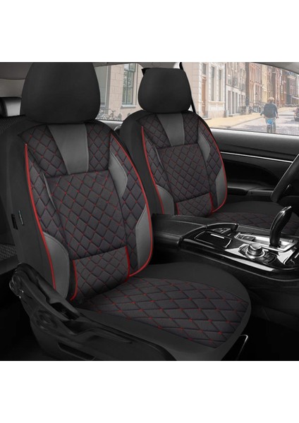 Skoda Octavia Elegance 1.4 Tsi 140 Greentech 2013 Uyumlu T-Design Lüks Oto Koltuk Kılıfı Taytüyü Kapitone