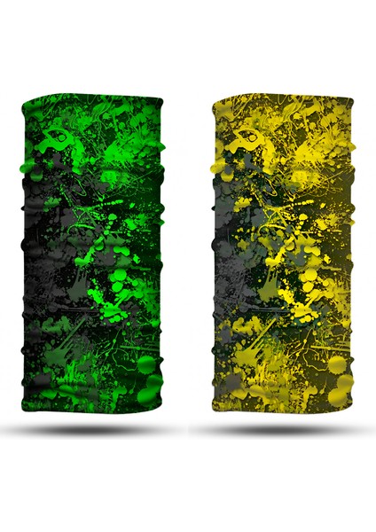 2'li Set Boyunluk Erkek Boyunluk Kadın Boyunluk Motosiklet Boyunluk Maske Balaklava Outdoor Maske
