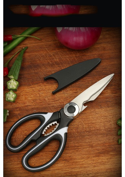 Tavuk Makası Çelik Mutfak Makası Açacak Kıracak Kesici Özelik 720766 indirimleri