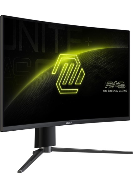 27" MAG 27C6PF 1920x1080 (FHD) 16:9 CURVE 1500R RAPID VA 180HZ 0.5MS (GTG) ADAPTIVE-SYNC GAMING MONITOR