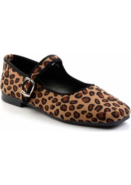 Leopar Kumaş Kadın Babet K01641007704 modelleri