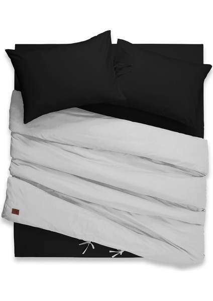 Sabia Colorfun %100 Pamuk 62 Tel (155 Tc) 100X200+37 cm Tek Kişilik Nevresim Takımı (Lastikli Çarşaf)