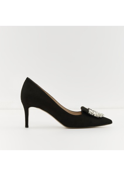 Dakar-Tr Ayakkabı Yüksek Topuklu - Siyah