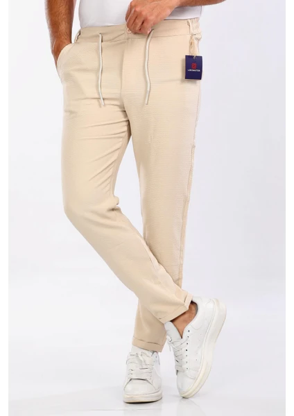 Duble Paça Silver Kumaş Jogger Pantolon