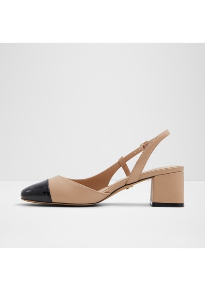 Bıalle Ayakkabı Orta Boy Topuklu - Bej modelleri