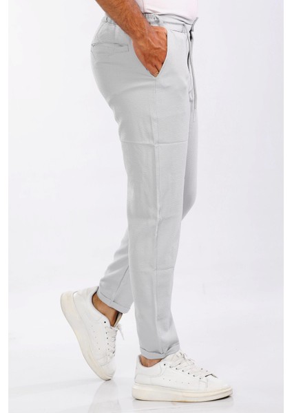Duble Paça Silver Kumaş Jogger Pantolon modelleri