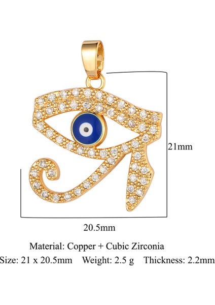 VC062X3 3 Adetlot Trendy Ayçiçeği Üzüm Kiraz Zirkon Kolye Çapraz Su Damlası Akçaağaç Yaprağı Bakır Cz Charms Dıy Takı Kolye Kolye (Yurt Dışından)