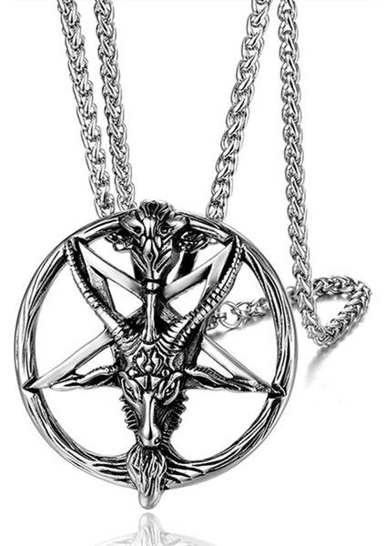 AL4133-GÜMÜŞ Retro Punk Otoriter Metal Ejderha Kolye Kolye Erkekler Için Serin Kaya Parti Biker Takı Hediye (Yurt Dışından)