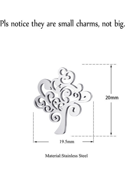 Ağaç Gerçek Paslanmaz Çelik Lotus Çiçek Takılar Moda Lotus Kolye Dıy Takı Bilezik Yapımı Bulguları Için (Yurt Dışından)