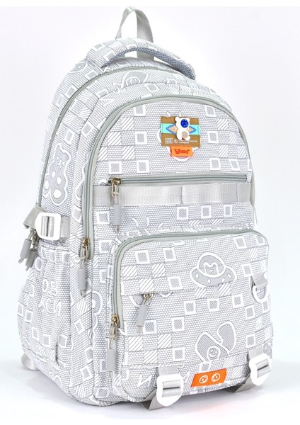 Kız Çocuk Ilkokul Sırt Çantası Çok Gözlü Okul Çantası 51630