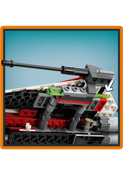 ® Star Wars: Jedi Bob'un Starfighter'ı 75388 - 8 Yaş ve Üzeri Star Wars Sevenler Için Inşa Edilebilen Oyuncak Starship Yapım Seti (305 Parça)