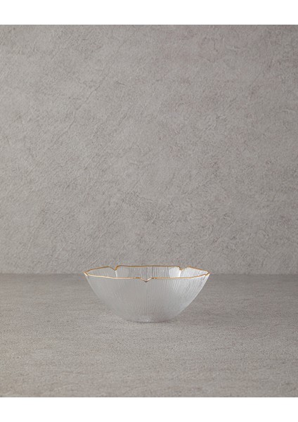 Siana Cam Kase 16 cm Gold