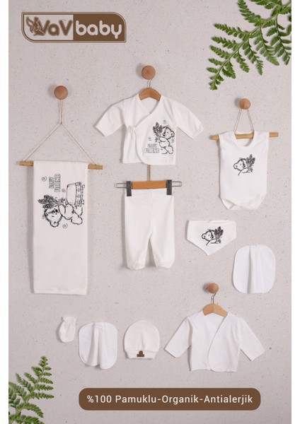 Vavbaby Organik Hastane Çıkışı 10’Lu Baby Friend