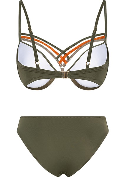 Girasole Haki Balenli Bikini Takımı fiyatları