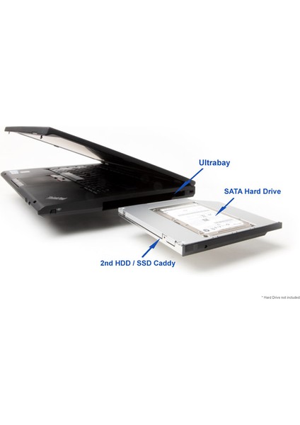 Notebook DVD HDD Kızağı Sata 12.7 mm