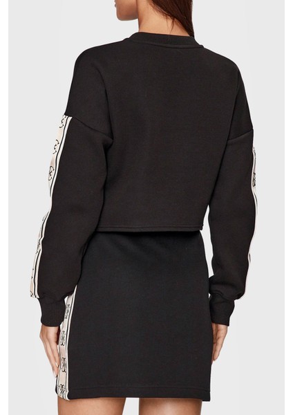 Cymone Pamuklu Crop Sweat V3BQ16KB3P2 Bayan Sweat V3BQ16 KB3P2 Jblk fiyatları