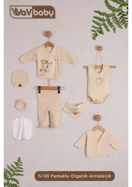 Vavbaby Organik Hastane Çıkışı 8’li Zoo Family