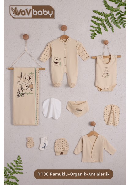 Vavbaby Organik Hastane Çıkışı 10’Lu Bamboo
