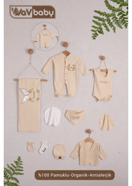Vavbaby Organik Hastane Çıkışı 10’Lu Prenses Kanat