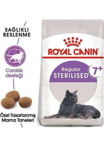 Sterilised 7+ Kısırlaştırılmış Kedi Maması 1,5 kg