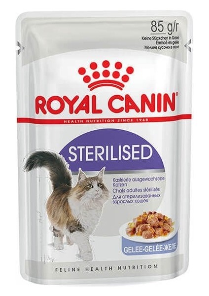 Sterilised Jelly Pouch Kısırlaştırılmış Kedi Maması 85 gr