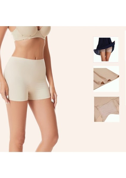 Polfa Model Lazer Kesim Iz Yapmaz Görünmez Toparlayıcı Paket Ten Rengi Boxer