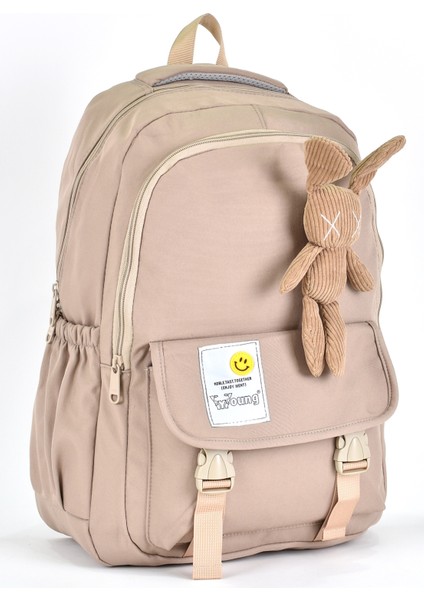 Unisex Ortopedik Çok Gözlü Günlük Seyahat Okul Sırt Çantası 51668 fiyatları