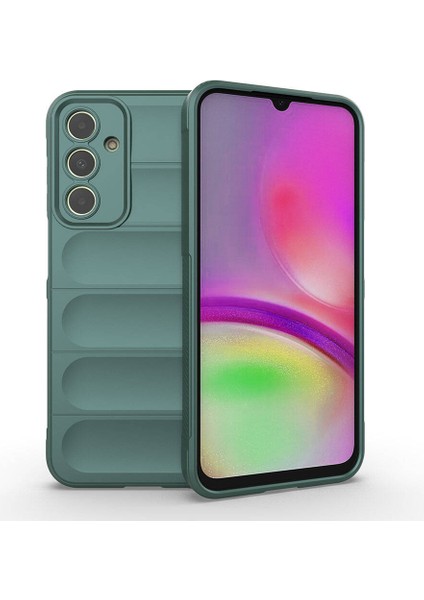 Samsung Galaxy A25 Uyumlu Kılıf Esnek Tpu Oyuklu Arka Yüzey Tasarımlı Silikon Kapak