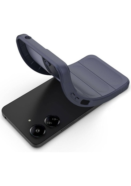 Xiaomi Poco C65 Uyumlu Kılıf Esnek Tpu Oyuklu Arka Yüzey Tasarımlı Silikon Kapak fiyatları