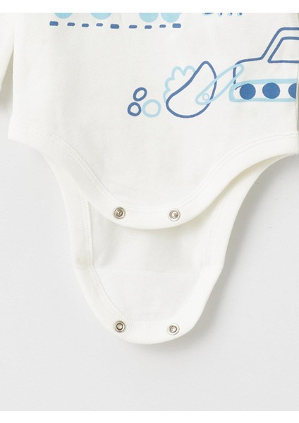 Baby Bisiklet Yaka Erkek Bebek 3'lü Takım indirimleri